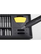 HOTO elektromos precíziós csavarhúzó QWLSD012 + elektronikai javítókészlet