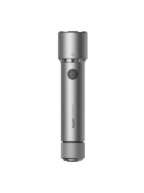 HOTO QWSDT005 taktikai zseblámpa, 2300lm, IP68, 3100mAh, USB-C