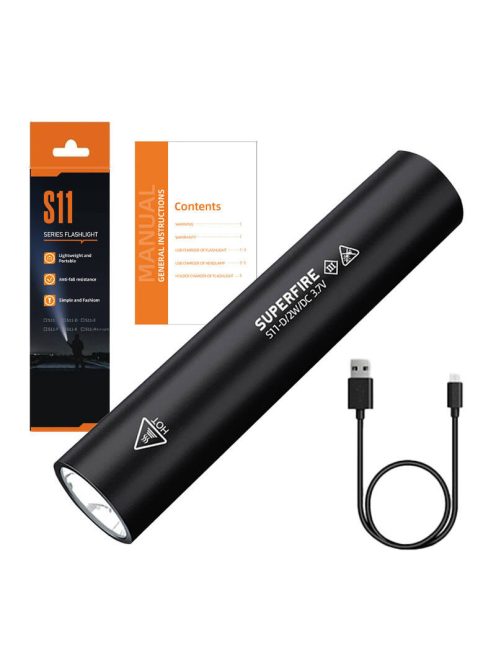 Latarka Superfire S11-D, 135lm, USB