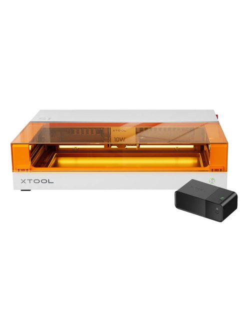 2 az 1-ben lézergravírozó gép xTool S1 40W Basic fehér