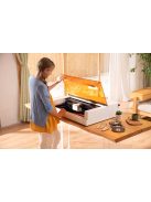 2 az 1-ben lézergravírozó gép xTool S1 40W Basic fehér