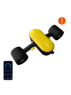 Geneinno S2 merülő robogó, fekete és sárga