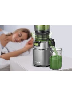 AMZCHEF SJ-036-GA lassan működő gyümölcsprés szürke