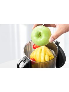 AMZCHEF SJ-036-SV lassú sebességű gyümölcsprés ezüst