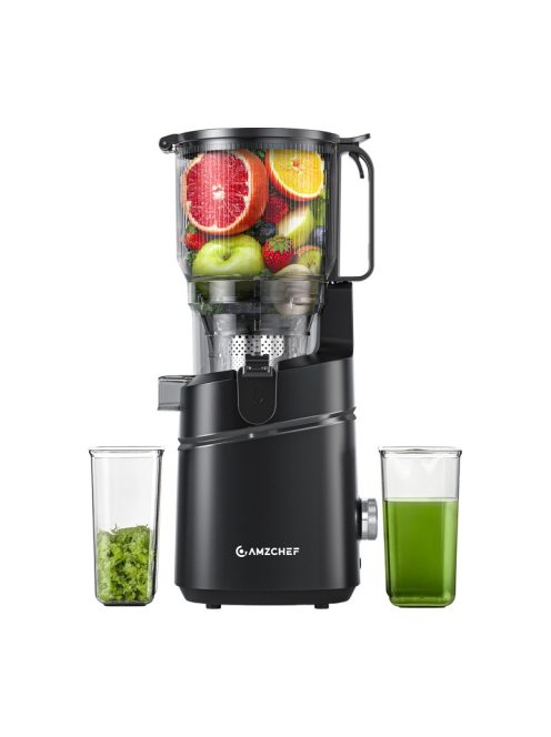 AMZCHEF SJ-036CBK lassú gyümülcsprés