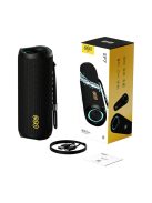 QCY SP7 vezeték nélküli hangszóró fekete