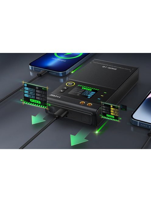 FNIRSI SWM-10 hordozható 2 az 1-ben ponthegesztő gép