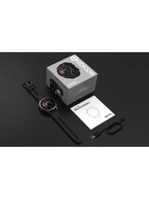 Zeblaze Stratos 4 okosóra fekete