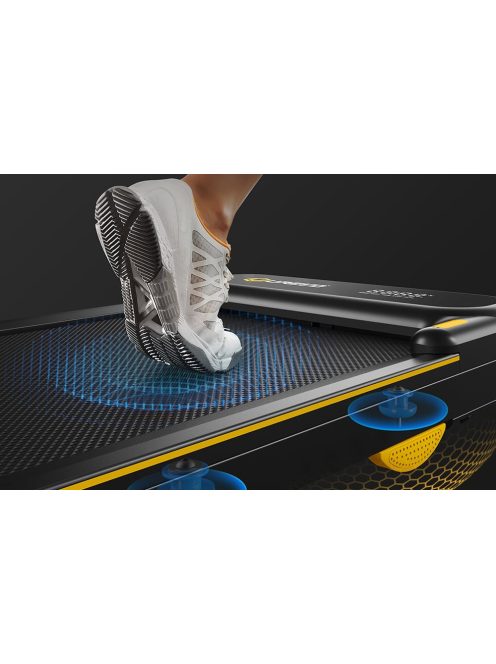 UREVO Strol 2E Smart 2 az 1-ben elektromos futópad fekete