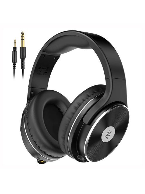 OneOdio Studio HiFi vezetékes fejhallgató (fekete)