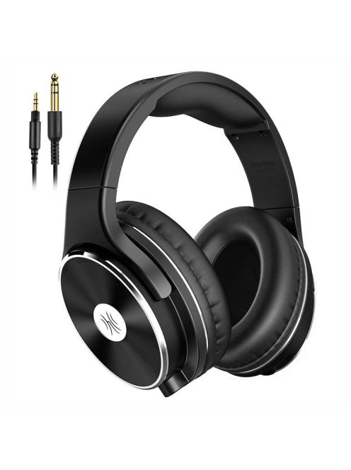 OneOdio Studio HiFi vezetékes fejhallgató (fekete)