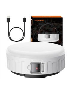 Kempinglámpa Superfire T25, 400lm, USB