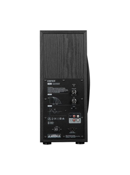 Edifier T5s mélynyomó fekete