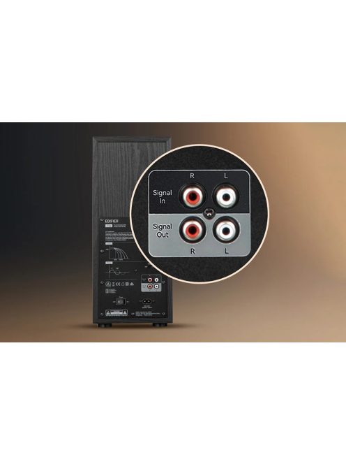 Edifier T5s mélynyomó fekete