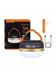 Lampa kempingowa Superfire T60, 2,5W, 1000mAh
