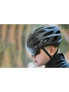 Rockbros TT-16 állítható kerékpáros sisak + szemüveg fekete