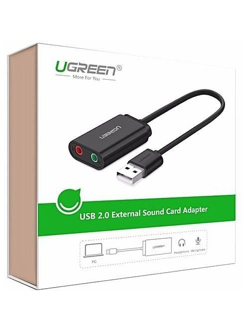 UGREEN 15 cm-es USB külső hangkártya