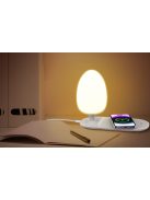 LDNIO éjjeli lámpa+vezeték nélküli töltő