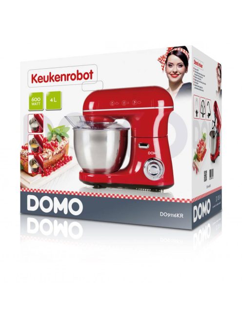 DOMO konyhai robotgép 600W Red