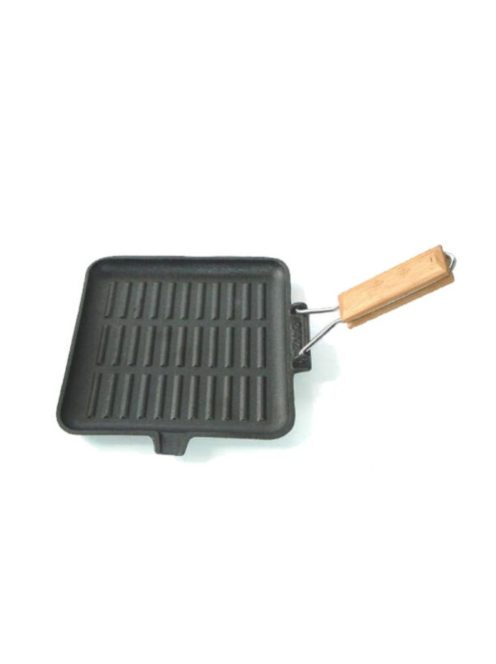 Grill öntöttvas serpenyő