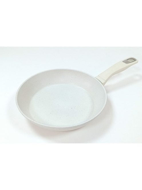 Serpenyő gránit bevonat krém színű 22cm