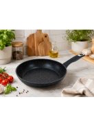Serpenyő gránit bevonat fekete 26cm