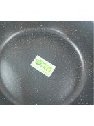 Lábas alacsony üveg fedővel 24cm