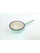 Zománcozott nyeles lábas menta 1,5L