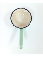 Zománcozott nyeles lábas menta 1,5L