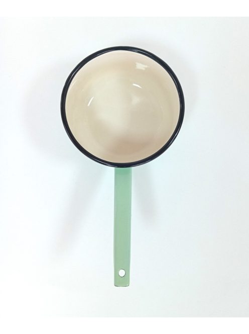 Zománcozott nyeles lábas menta 1,5L
