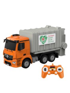   Távirányítós RC kukásautó 1:26 Double Eagle ( narancssárga) Mercedes-Benz Antos E676-003