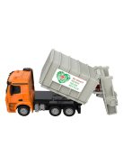 Távirányítós RC kukásautó 1:26 Double Eagle ( narancssárga) Mercedes-Benz Antos E676-003