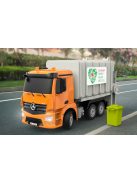 Távirányítós RC kukásautó 1:26 Double Eagle ( narancssárga) Mercedes-Benz Antos E676-003