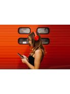 Edifier W800BT Plus vezeték nélküli fejhallgató, aptX piros