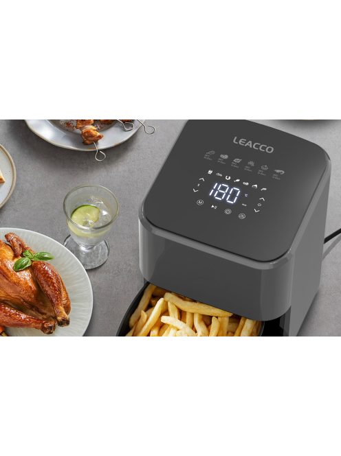 Leacco Air fryer 3,5 literes sütőkosárral