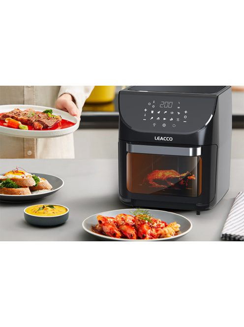 Leacco Air Fryer 12 literes sütőtérrel