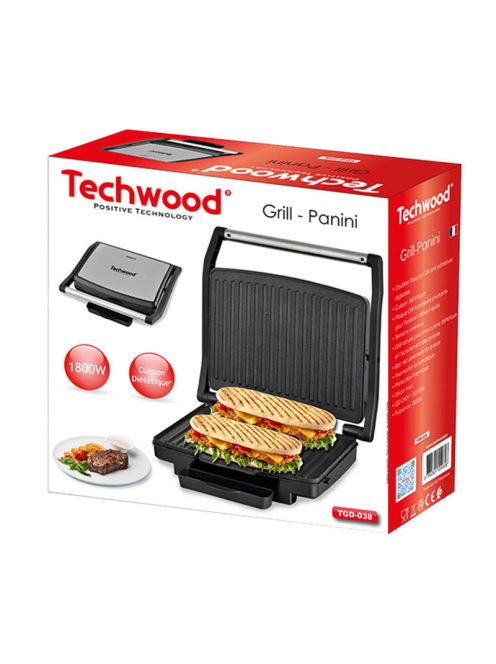 Techwood elektromos grillsütő 1800W