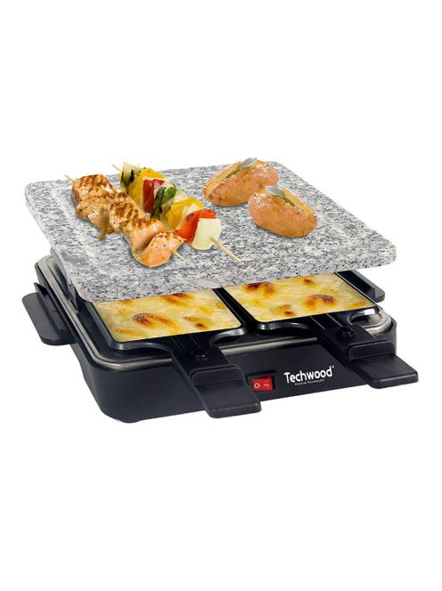 Techwood Elektromos Raclette grill 4 személyre