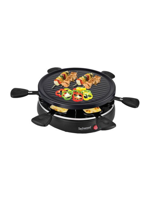 Techwood Elektromos Raclette grill 6 személyre 