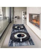 Konyhai szőnyeg csúszásgátlós, mosható 60x180cm kávés minta