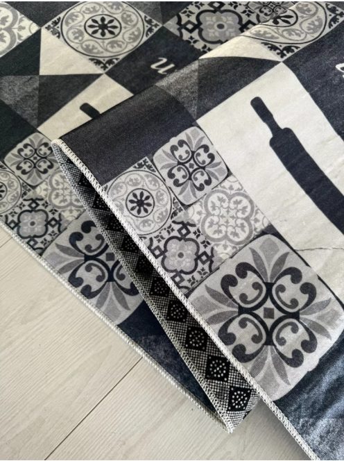 Konyhai szőnyeg csúszásgátlós, mosható 60x180cm kitchen sweet minta